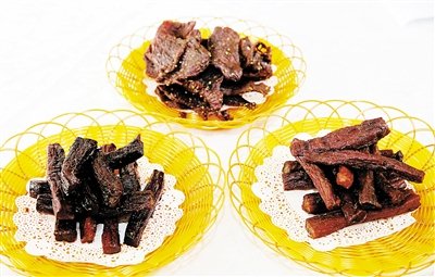 長(cháng)坡牛肉干