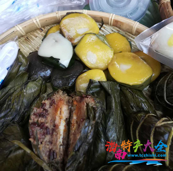 糯米糍，海南叫薏粑[yì][bā]