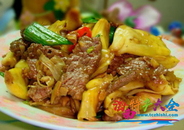 菠蘿蜜炒牛肉